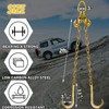 SENKEYFE G80 V Bridle Chain 5/16" × 2Ft Tow Chains