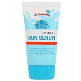 A 60ml sun serum that moisturizes like a serum while being as light as water.