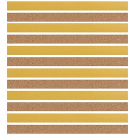 RoadLoo Hutband, 12pcs Korkenstreifen Selbstklebend,Hutband Innen Selbstklebend,Klebeband Korkenstreifen,Hut Verkleinerung,zum Anpassen der Hutgröße 200 * 20 * 2mm