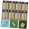 BESPORTBLE 10pcs Golf Reusable Golf Scorecards for Tracking Compact Design