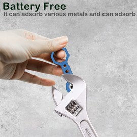 Stud Finder Wall Scanner, Magnetic Stud Finder With 27 Pounds of Pull Magnetic Power, No Batteries Required Wall Stud Finder Metal Stud Finder for Drywall, Wood, Plywood Paneling, Ceramic Tiling(Blue)