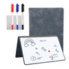 A5 Mini Whiteboards, Portable Erasable Whiteboard with 3 Colouring Pencils,