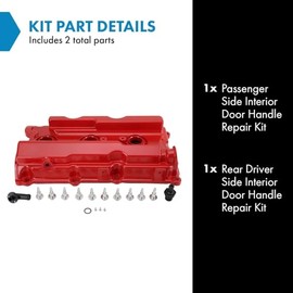 TRQ TRQ Right Valve Cover Compatible with 2005-2019 Nissan