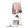 Total Supplier Rack Triangular Closet Tendedero Perchero Doble Con Llantas