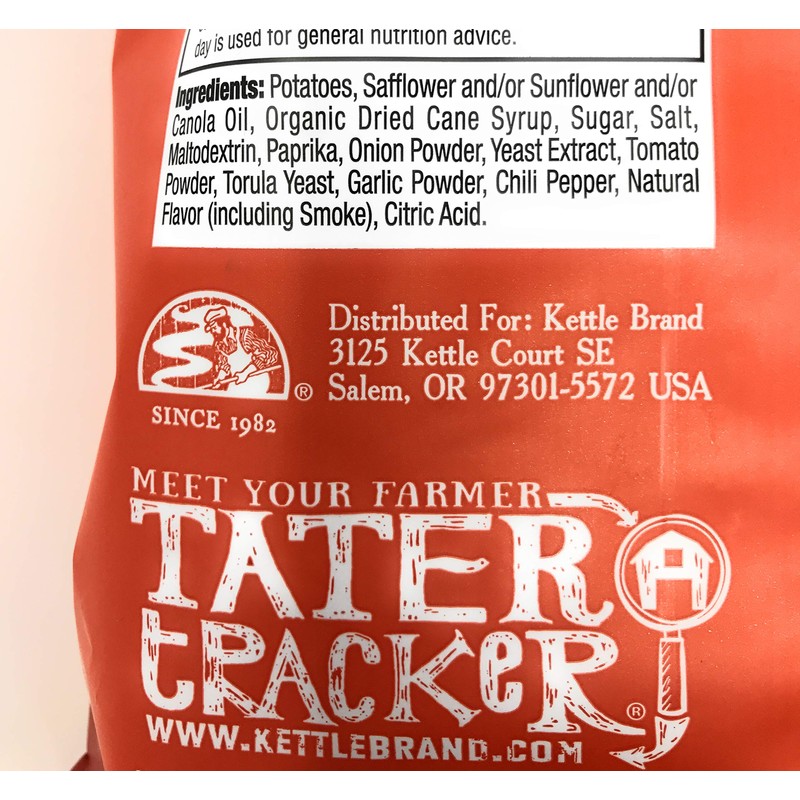 Kettle Heroes FOODS Backyard Bbq Kettle Chips, 13 OZ