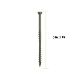 CAMO Premium Trim Screws 3" #7 ProTech (350 ct)