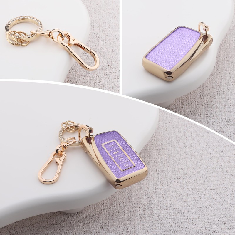 Cute Bling Key Fob Cover for Lexus, Diamond Cut TPU