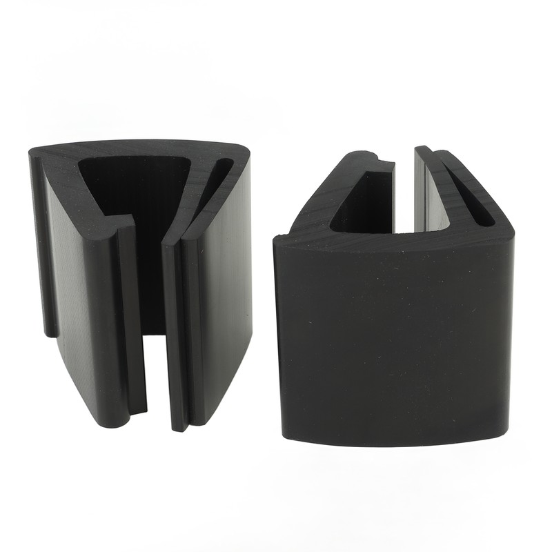 2pcs Golf Cart Fixing Clip Rubber Cart Front Windshield Clip