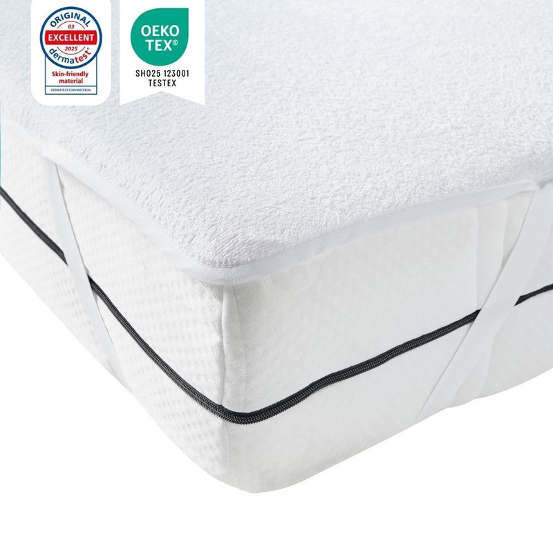 Dreamway Mattress Protector 160 x 200 cm Waterproof Oeko-Tex Certified