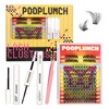 Lashes map for Clusters Kit Fluffy Dramatic Eyelashes Extension Kit