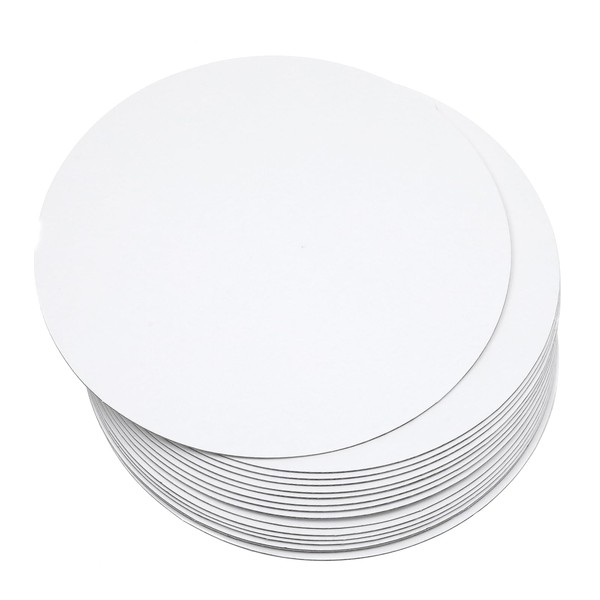 qiqee qiqee 13 Inch White Cake Boards Round 40-Packs Circles