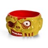 Elbenwald 3D Zombie Head Bowl 1000 ml Ceramic Green