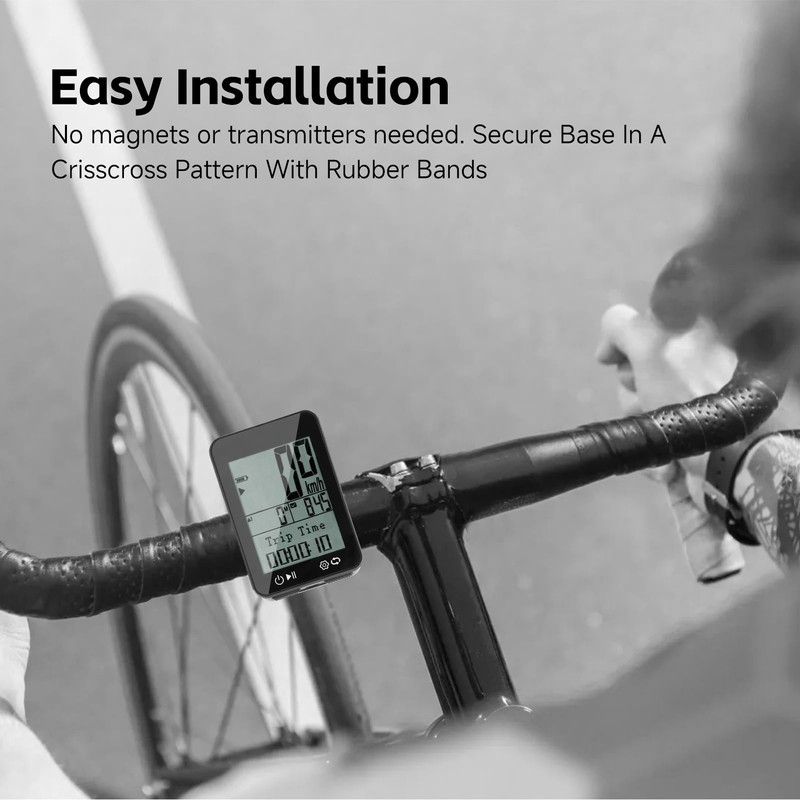 Aomiun GPS Bike Computer Wireless Bicycle Computer IPX7 Water proof