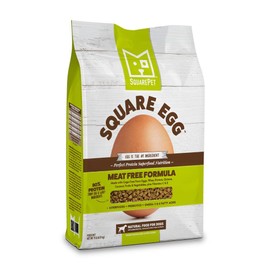 SquarePet Square Egg Dry Dog Food, Gentle Kibble Sturcture, Whey Proten, Amino Acids, Easily Digestible Ideally for Senior Dogs 19.8lbs