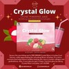 1 Crystal Glow Lychee Fruit Extract 50,000mg Hydrolized Marine Collagen