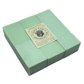 Big Crazy Buffalo Pure Bison Tallow Buff Shampoo Bar, Mountain Rain, (2 pack) - Scents of Sea Salt, Moss, & Freesia - Cleans, Moisturizes, Naturally Derived, No Dyes, No Chemicals, No Preservatives