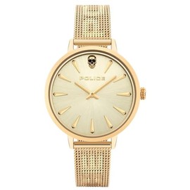Police Classic Watch PL16035MSG.22MM, gold, Bracelet