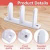 Lekgavd 2 Pack Sliding Closet Door Floor Guide, Universal 1-3/8"