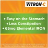 Vitron-C High Potency Iron Supplement with 125 mg Vitamin C,