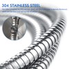 Universal Shower Hose 1.5m Stainless Steel Replacement Hose Pipe Anti-Kink
