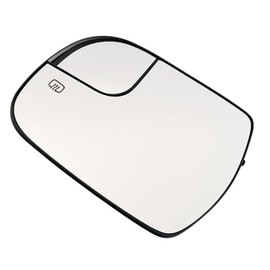 Driver Left Side Mirror Glass Heated No-Blind Spot Without Auto Dimming Compatible with for Toyota Sienna 2011-2020 Driver Side View Mirror Glass With Backing Plate oniy for Heated No-Blind Spot