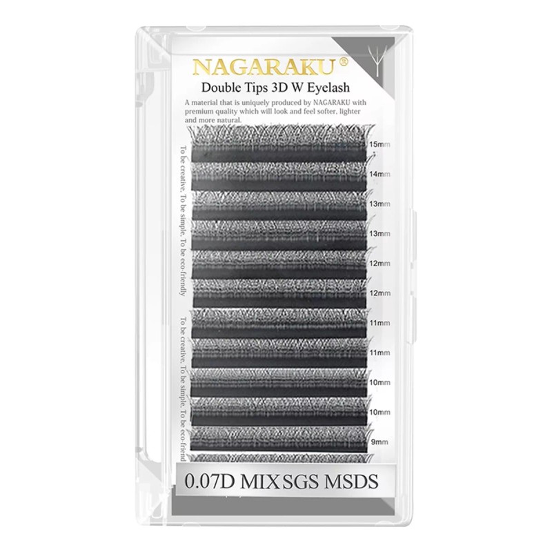 Nagaraku Pestañas Nagaraku W 6d Cifrado Clover Fan