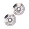 2Pcs Fiber Cleaver Blade Tungsten Carbide 20mm 16 Sides Cutting