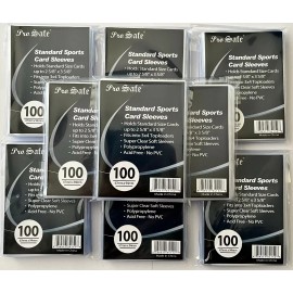 Pro Safe 10000 Card Sleeves Trading, Penny Sleeves Cards Protector, Regular Standard 35pt