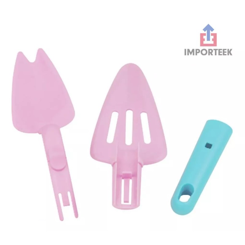 Importeek Cuchillo Rebanador Pastel Reposteria Pan Espatula Cortador