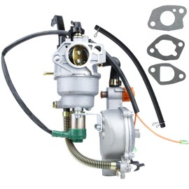 Dual/Tri-Fuel Carburetor Conversion Kit for Honda GX340 GX390 & 188F/190F Engines - LPG/CNG/Propane Generator Upgrade for 5-8KW Generators