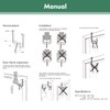 D01GZ Portable Pull Up Bar For Doorway, Travel Pull Up