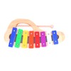 Alnicov Classic Wooden Glockenspiel Xylophone with 8 Metal Keys,Best Gifts