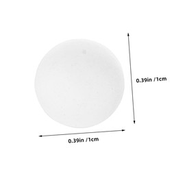 Alipis Reusable Ceramic Baking Beans Storage Bottle Round DIY Baking Beans for Baked Crusts for Enthusiasts Professionals