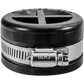 DEKS DACAP2-2"" Joiners Pipe End Cap, Black