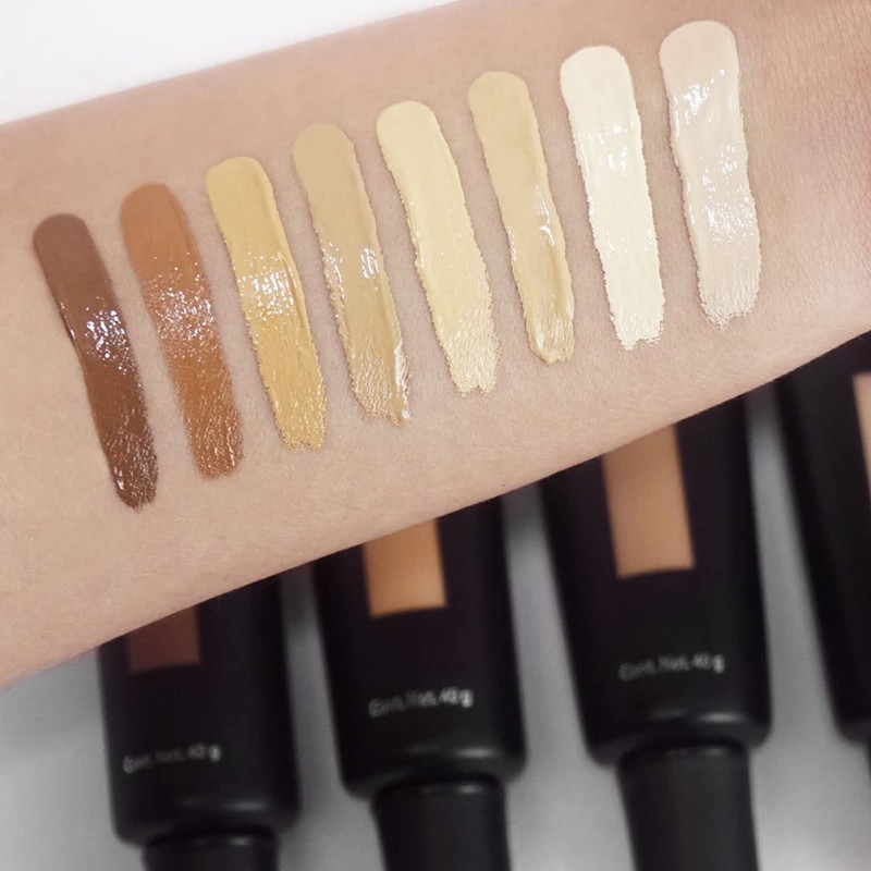 Maquillaje liquido, Perfect Filler Foundation, GOC, Extra cobertura, Acabado matte