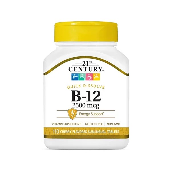 Vitamina B12 Sublingual Premium 2500 Mcg 110 Tabletas B 12