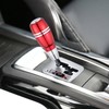 Arenbel Automatic Car Shifter Knob Push Button Gear Head Aluminum