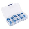 50pcs Variable Resistor 10 Values 3296W Regulating Resistance Multiturn Trimmer