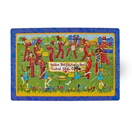 Upbounders® 2-in-1 Double-Sided Marching Band Puzzle - 100 Pieces | HBCU Music-Themed Puzzle for Kids Ages 6+ | FSC-Certified Eco-Friendly Toy Celebrating Black American Culture & Everyday Play