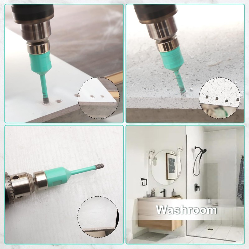 Adapter for Diamond Drill Bit Tiles - 2 Pieces M14