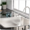 Gatuida 1Pc Sink Drainer Basket Lightweight Corner Mesh Storage for