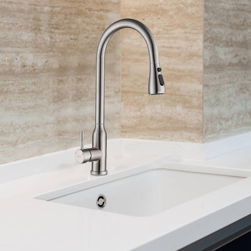 Pull Down Spray Head for Kitchen Faucet, 3 Modes with