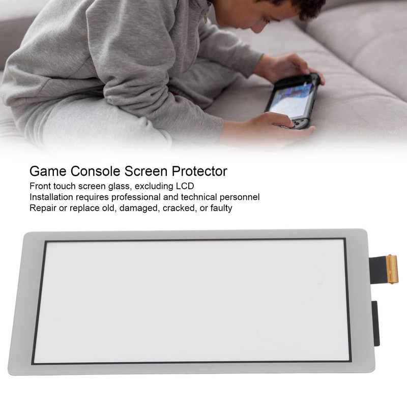 Glass for Switch Lite Replacement Front Outer Panel Digitizer Glass