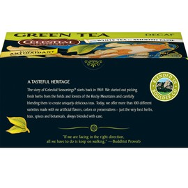 Celestial Seasonings Decaf Green Tea, 20 Count