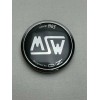 MSW By OZ Since 1985 Gray Snap In Wheel Center