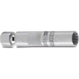 MIKEL´S DPB-38M Dado para bujías Giratorio, 12 Puntas (3/8" X 14 mm)