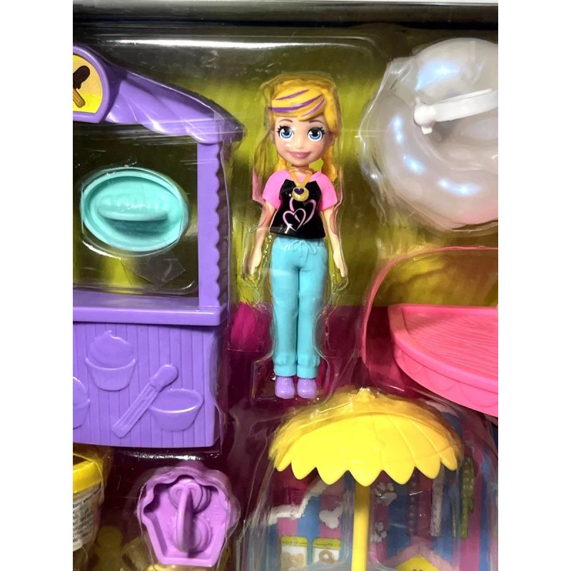 Polly Pocket Centro Comercial De Dulces Sorpresas Set Juego