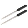 2 Pieces Stainless Steel Envelope Opener with Plastic Handle Letter