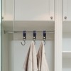 Modixun 8 Pieces Leather S Hooks, Metal S Shaped Hanging