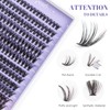 Ocean Pearl 280 PCS Individual Eyelashes 40D 50D Cluster Lashes